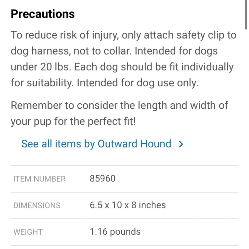 Outward Hound PoochPouch Dog Front Carrier